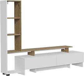 Vicco Lowboard Tavora, Weiß/Eiche, 168.2 x 120 cm 