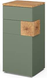 Vicco Midischrank Eden, Grün, 40 x 84 cm, viel