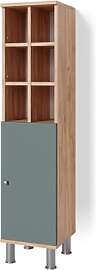 Vicco Midischrank Fynn, Grün, 30 x 130.6 cm