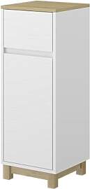 Vicco Midischrank Livia, Weiß, 30 x 80 cm mit