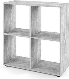 Vicco Raumteiler Tetra, Beton, 72.6 x 72 cm, zur