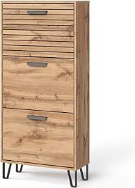Vicco Schuhkipper Amber, Eiche Wotan, 62 x 130 cm