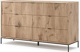 Vicco Sideboard Eliza, Viking Oak, 42 x 81 cm mit