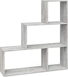 Vicco Treppenregal, Grau, 116.8 x 123.2 cm, als