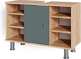 Vicco Waschbeckenunterschrank Fynn, Grün, 80 x 54 