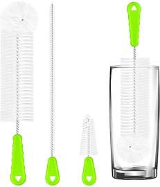 Vicloon 3 Stück Flaschenbürste Set, 32cm