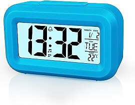 Vicloon Digital Wecker Nachttisch,LCD Display