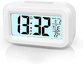 Vicloon Digital Wecker Nachttisch,LCD Display