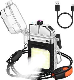 Vicloon Lichtbogen Feuerzeug, Feuerzeug Elektrisch 