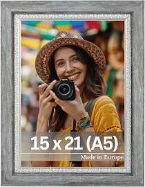 VictoR Bilderrahmen Boho grau in 15x21 cm (A5) -