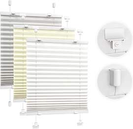 Victoria M. Easyfix Plissee Faltrollo ohne Bohren, 