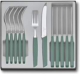 Victorinox Modern Besteckset, 12-teilig, 6 Gabeln, 