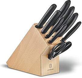 Victorinox Swiss Classic Messerblock aus Holz,