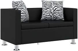 vidaXL 2-Sitzer Sofa Couch Loungesofa Relaxsofa