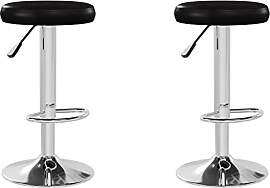 vidaXL 2X Barhocker Drehbar Höhenverstellbar