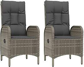 vidaXL 2X Gartenstuhl Gartensessel Sessel Stuhl