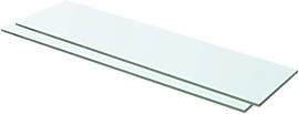 vidaXL 2X Regalboden Glas Glasboden Glasscheibe