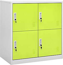 vidaXL 2X Schließfachschrank Spind