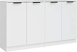 vidaXL 2X Sideboard mit Türen Kommode Anrichte