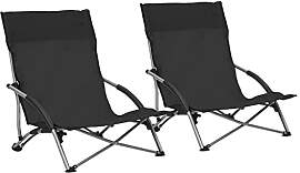 vidaXL 2X Strandstuhl Klappbar Gartenstuhl
