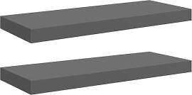 vidaXL 2X Wandregal Schwebend Hängeregal