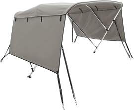 vidaXL 3 Bow Bimini Top mit Seitenteilen,