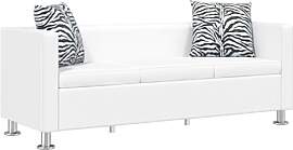 vidaXL 3-Sitzer Sofa Couch Loungesofa Relaxsofa