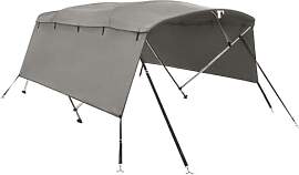 vidaXL 4 Bow Bimini Top mit Seitenteilen,