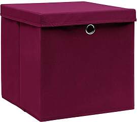 vidaXL 4x Aufbewahrungsbox mit Deckeln