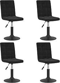 vidaXL 4X Esszimmerstuhl Drehbar Höhenverstellbar 