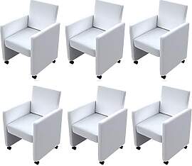 vidaXL 6 Cocktailsessel Sessel Stuhlgruppe