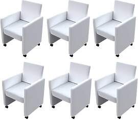 vidaXL 6 Cocktailsessel Sessel Stuhlgruppe