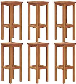 vidaXL 6X Barhocker Küchenhocker Barstuhl