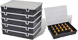 vidaXL 6x Sortierkasten Kleinteilebox