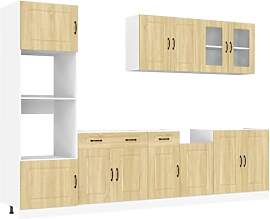 vidaXL 7-TLG. Küchenschrank-Set Kalmar