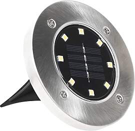 vidaXL 8x Solar Bodenleuchte Solarleuchte
