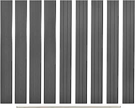 vidaXL 9x Ersatz Zaunbrett WPC 170cm Sichtschutz