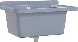 vidaXL Ausgussbecken, Waschbecken für Werkstatt