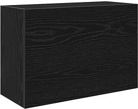vidaXL Badezimmer Wandschrank - Schwarz