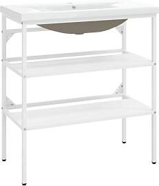 vidaXL Badezimmer-Waschtischgestell mit