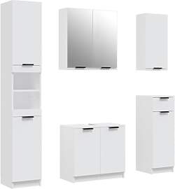 vidaXL Badmöbel Set 5-TLG. Unterschrank