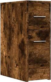 vidaXL Badschrank, Badezimmerschrank Schmal mit