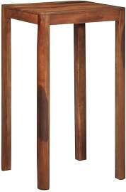 vidaXL Bartisch 60x60x107 cm Massivholz Akazie,