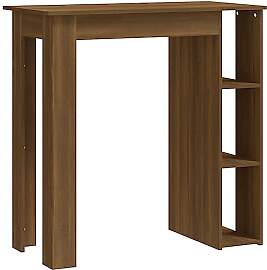 vidaXL Bartisch mit Regal Bartresen Stehtisch