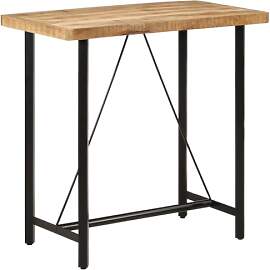 vidaXL Bartisch, Stehtisch mit Eisengestell,