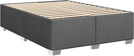 vidaXL Bettgestell, Bett mit Bettfüße