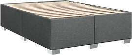 vidaXL Bettgestell, Bett mit Bettfüße