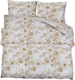 vidaXL Bettwäsche Set, Bettbezug in elegantem