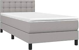 vidaXL Boxspringbett, Bettgestell mit Lattenrost,