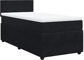vidaXL Boxspringbett, Einzelbett mit Matratze